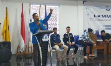 Ketua DPD KNPI Pandeglang Hadiri Kegiatan LKMM BEM STIA Banten