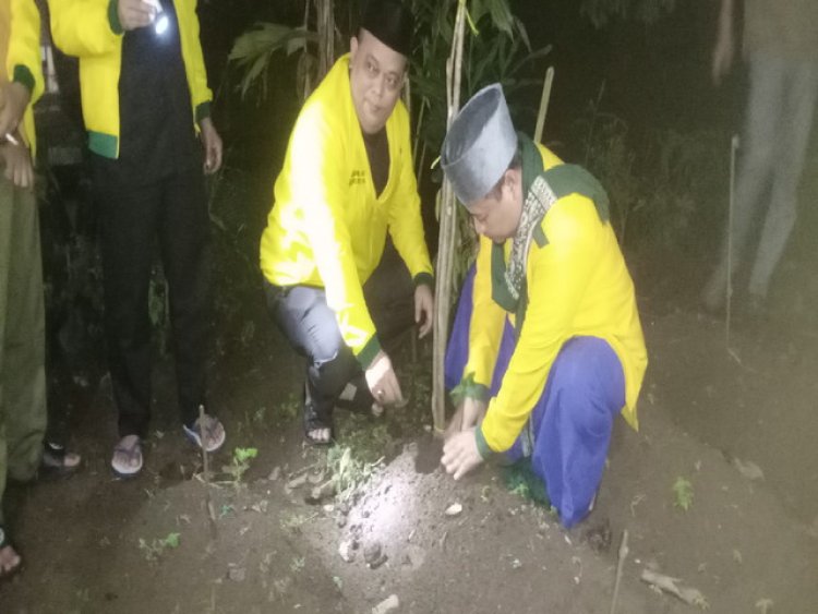 AMSI Pandeglang dan Provinsi Banten Laksanakan Simbolis Tanam Kacang Bintang