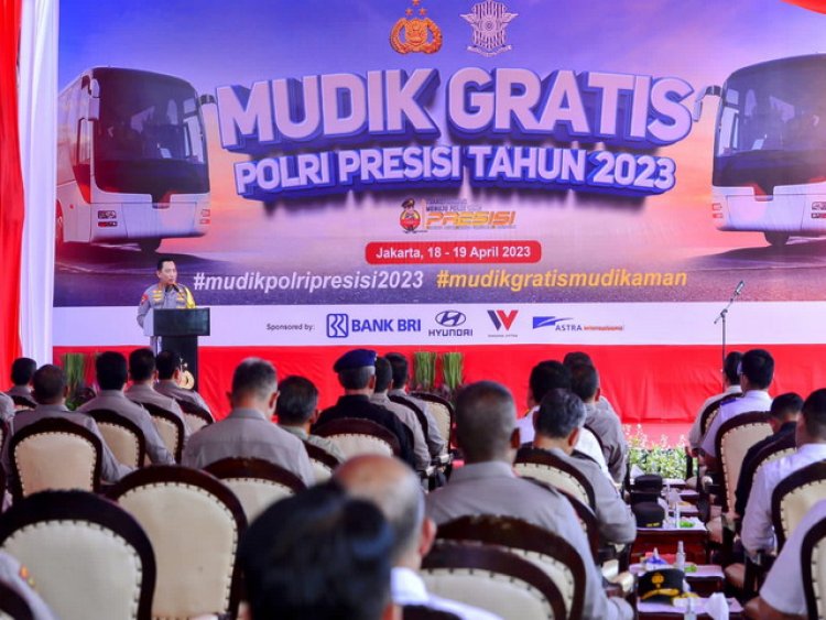 Kapolri Lepas 434 Bus Mudik Gratis Polri Presisi Untuk Masyarakat