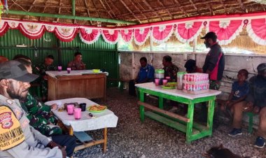 Ciptakan Keharmonisan, Satgas Yonif Raider 200/BN Bersilaturami Dengan Komponen Masyarakat Bolakme