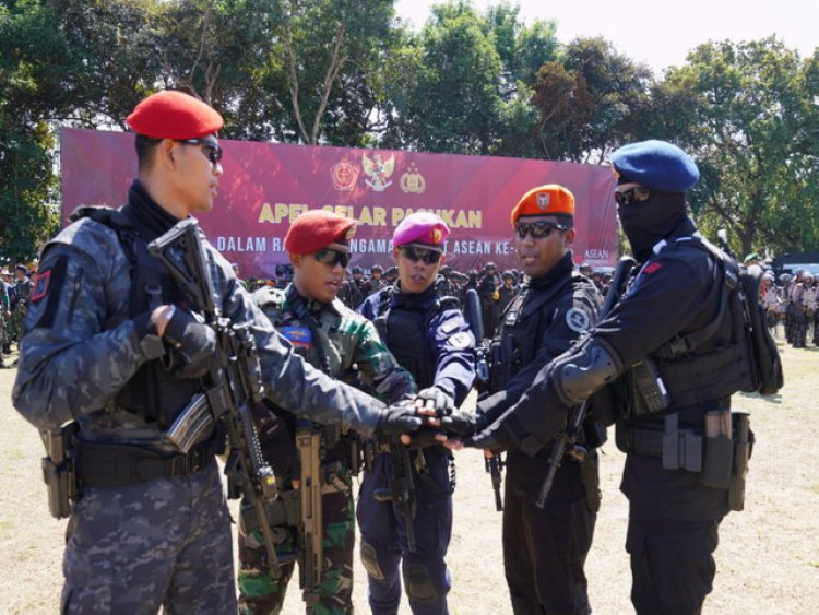 TNI-POLRI Kerahkan Pasukan Elitnya untuk Amankan KTT ASEAN 2023