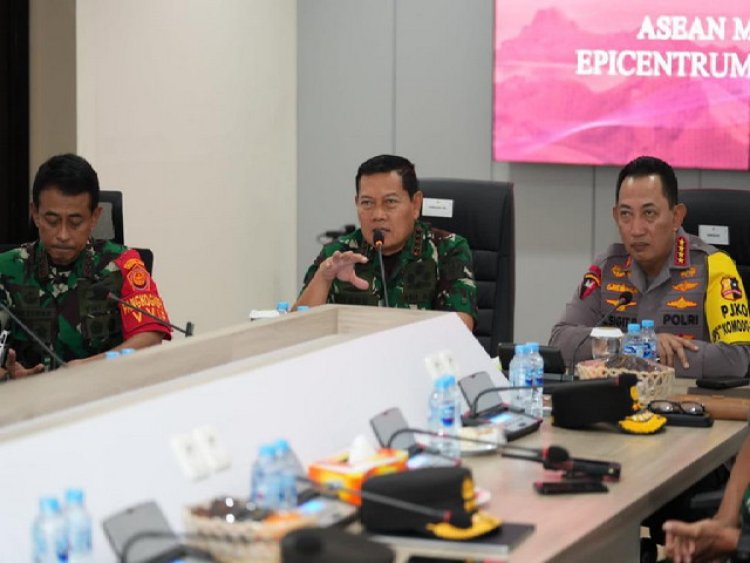 Panglima TNI: Sinergitas TNI Dengan Segenap Komponen Bangsa Sukseskan Pengamanan KTT ke 42 ASEAN