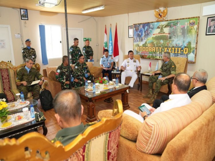 Bagaimana Prajurit Makan Di Kapal Perang, Panglima TNI Cek Dapur Kapal Perang Yang Tergabung Satgas MTF Di Beirut