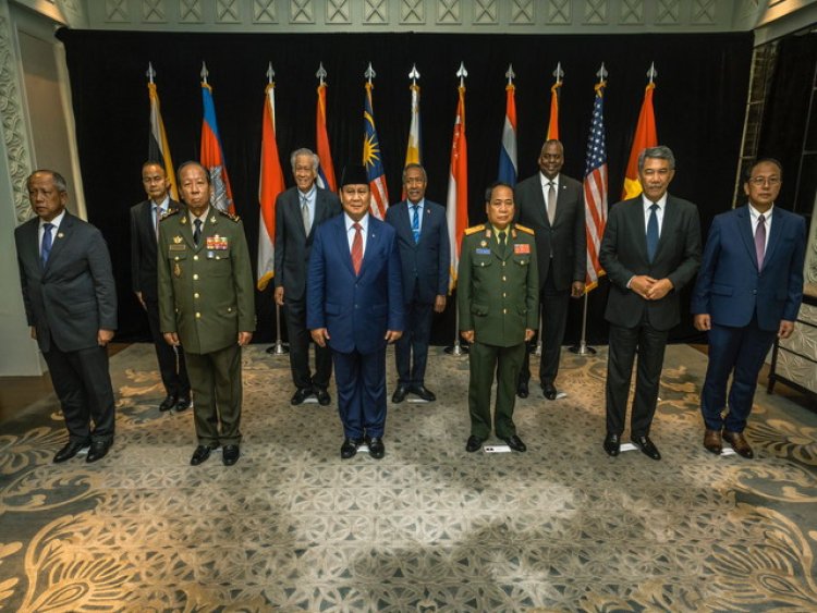 Menhan Prabowo Hadiri Pertemuan Multilateral Menhan AS- ASEAN, Harapkan Kelanjutan Kerja Sama yang Baik