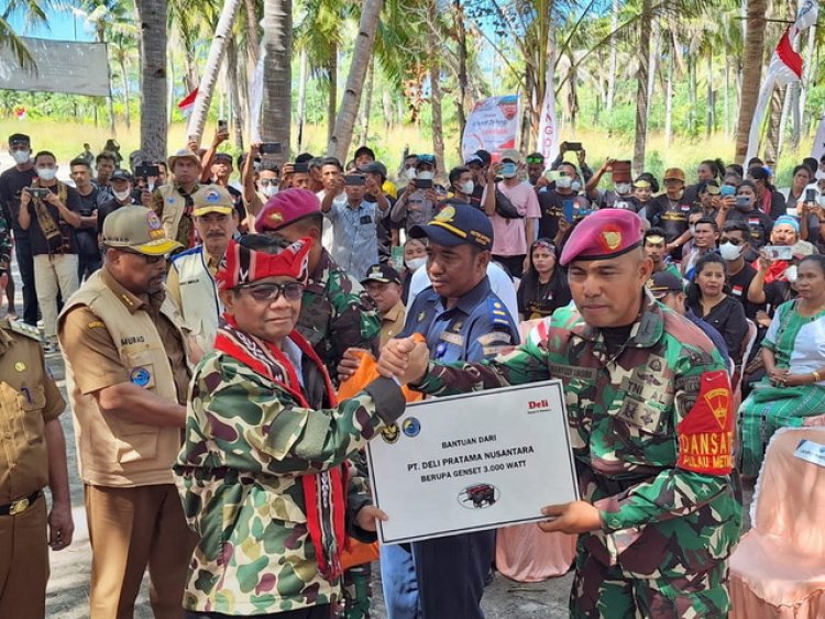 Pencanangan Gerbangdutas di Pulau Maetimiarang, Menkopolhukam dan Mendagri Beri Apresiasi