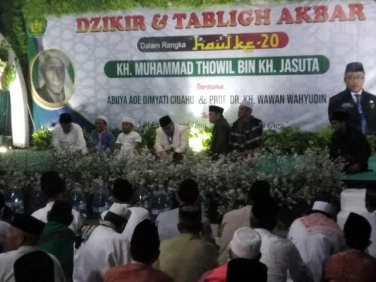 Keluarga dan Alumni YPI Assalamiyah Gelar Acara Dzikir Serta Tablig Akbar Haul KH. Muhammad Thowil Bin KH Jasuta Yang Ke 20