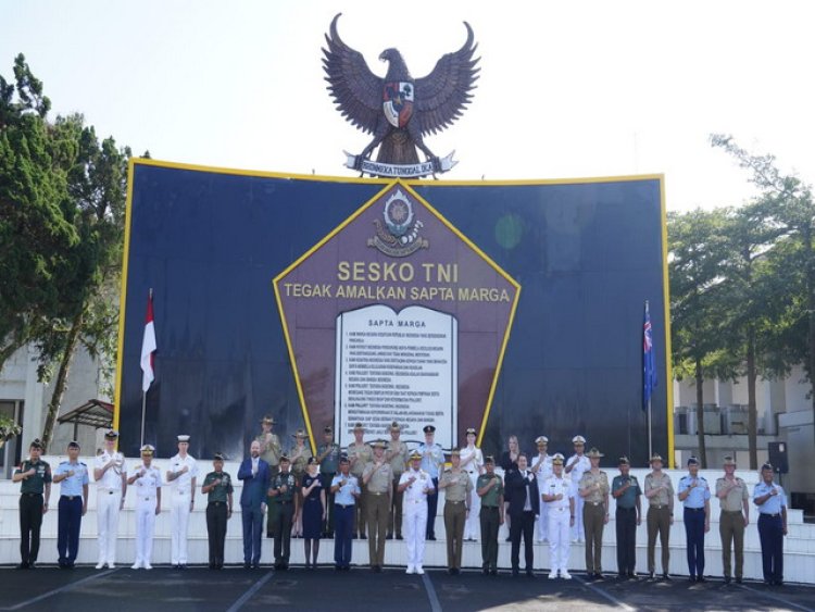 Bertemu di Bandung, Panglima TNI Dan Panglima Angkatan Bersenjata Australia Bahas Keamanan Kawasan