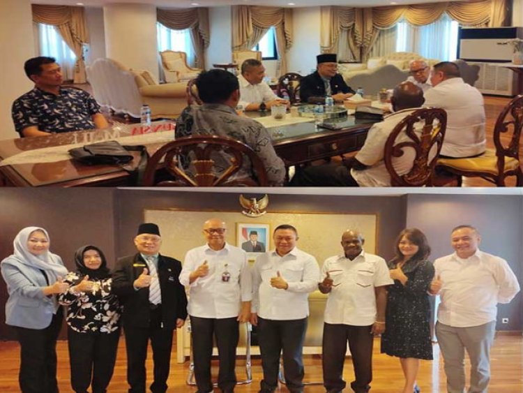 Jalin Kerjasama Kemitraan, PPWI bersama SKKP Bersilahturahmi ke Kementrian Pertahanan