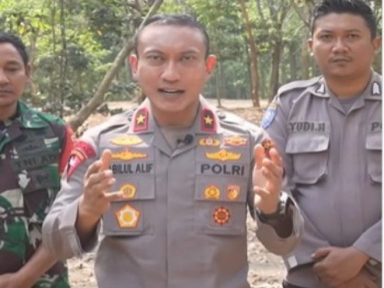 Cegah Kebakaran Hutan dan Lahan, Wakapolda Banten Beri Himbauan Kepada Warga