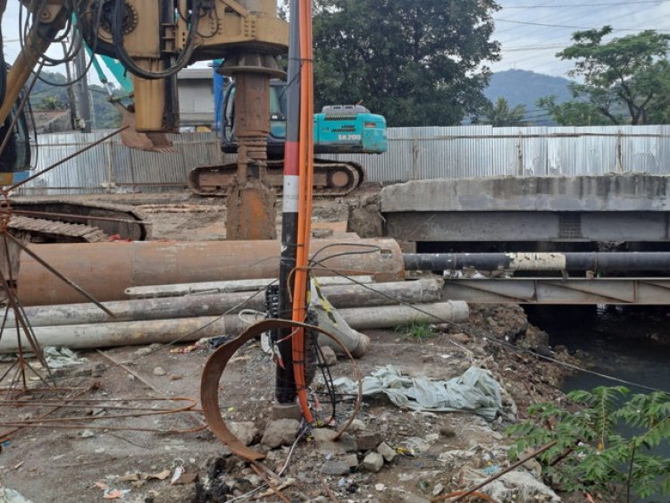Pembangunan Jl. Serdang - Bojonegara - Merak Akibatkan Seorang Pekerja Meninggal