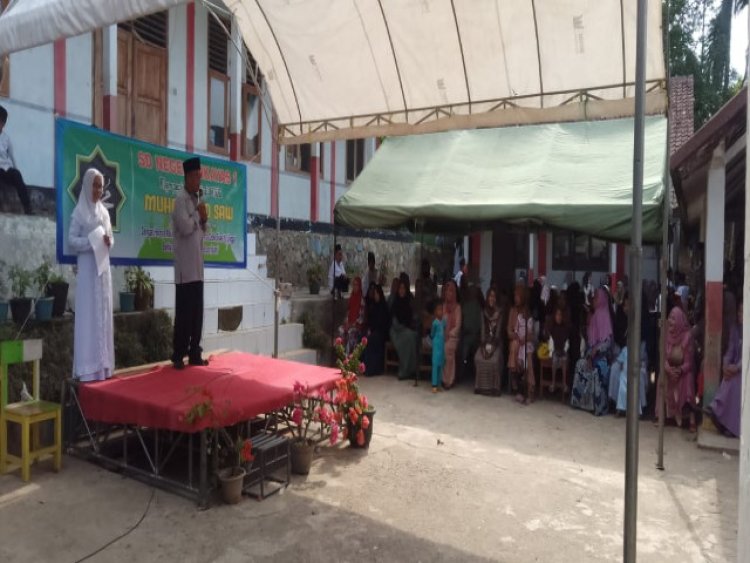 SDN Cikayas 1 Peringati Maulid Nabi dan Santunan Yatim Piatu Serta Beri Bingkisan Bagi Siswa Berprestasi