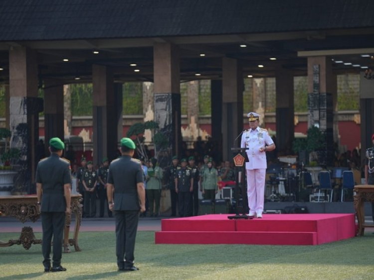 Panglima TNI Pimpin Serah Terima Jabatan Kasad