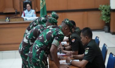 Sidang Lanjutan Kasus Pembunuhan Oknum TNI, Praka RM dan Kawan-Kawan Dituntut Hukuman Mati