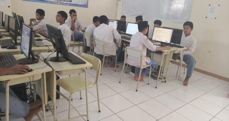 PKBM Riyadhussolihiin Laksanakan ANBK Kesetaraan 2024