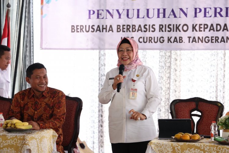 Penguatan Usaha Kecil, Plh Sekda Provinsi Banten Sosialisasikan Pelayanan Perijinan Usaha
