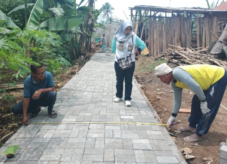 Desa Babakanlor Kec. Cikedal sedang Berjalan. Realisasi Fisik DD Tahap 2 Tahun 2024