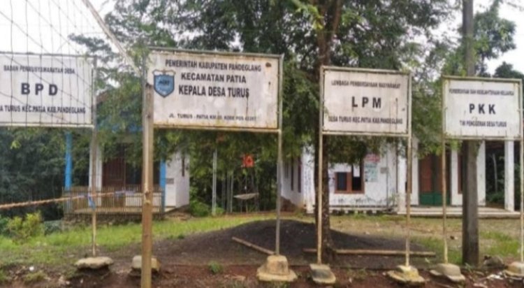 Realisasi Dana Desa Turus Kecamatan Patia Tahun 2023 sampai 2024, diduga tidak Jelas KAP- B akan Laporkan ke APH