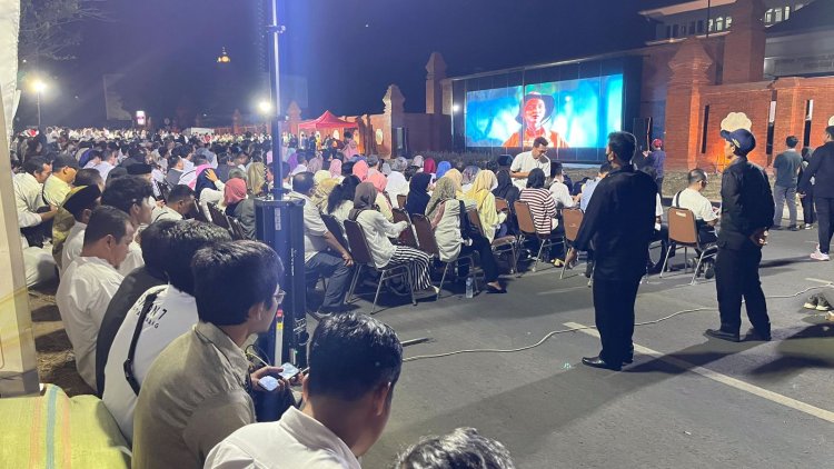 Gelar Nobar Empat Film Dokumenter Anti Korupsi, Roadshow Bus KPK 2024 Kampanyekan Integritas Antikorupsi Lewat Film