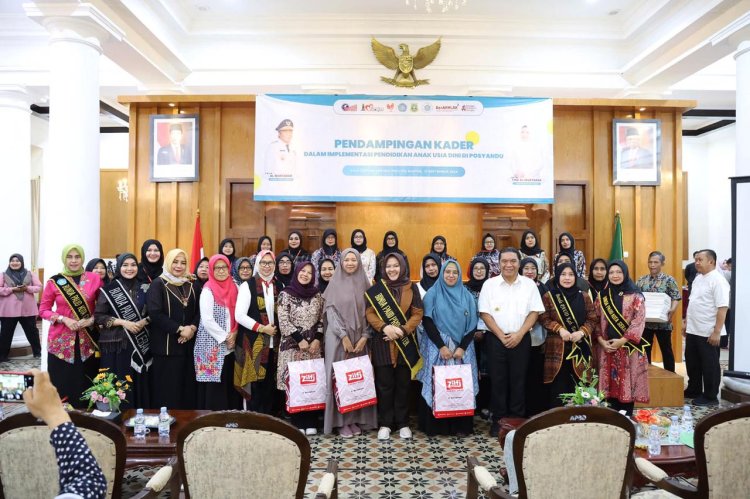 Pj Gubernur Banten Al Muktabar Tutup Pendampingan Kader Posyandu dalam Implementasi PAUD
