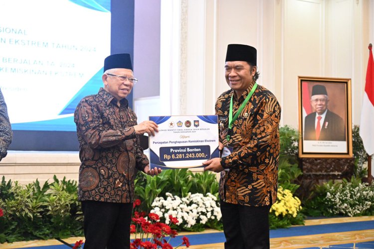 Provinsi Banten Kategori Daerah Berkinerja Baik Dalam Percepatan Penghapusan Kemiskinan Ekstrem 2024