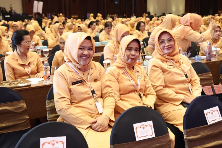 Munas V Tahun 2024, DWP Provinsi Banten Dorong Peran Dalam Optimalisasi Tumbuh Kembang Anak Guna Capai Indonesia Emas 2045