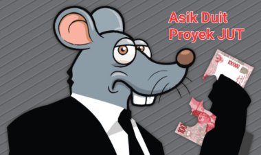 Tanpa Papan Inormasi dan dikerjakan Asal, JUT Desa Karangsari Angsana di Soal JAM-P Banten