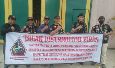 Soal Peredaran Miras di Banten, Pj Gubernur Banten Ancam Sanksi Distributor Miras Anggur Merah di Banten