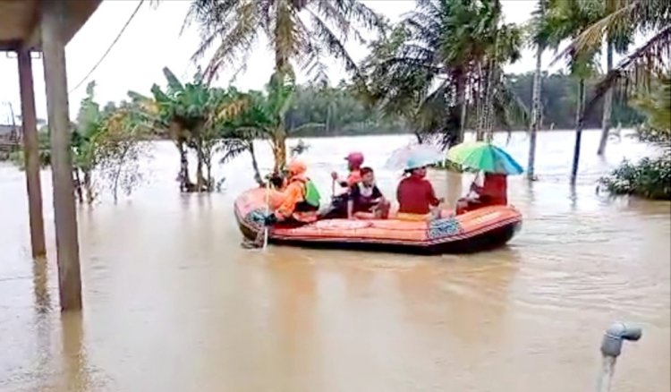 Tanggulangi Banjir di Kabupaten Pandeglang, Ini Yang Dilakukan BPBD Provinsi Banten dan BPBD Pandeglang