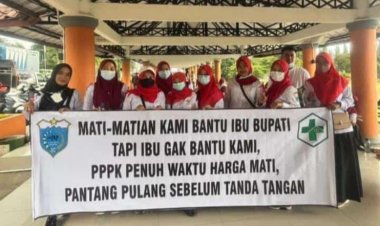 Meminta Di Angkat Jadi P3K Penuh Waktu, Nakes Di Pandeglang Yang Ikut Unras Dapat Intimidasi