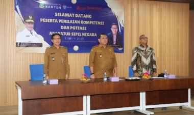 Buka Penilaian Kompetensi ASN Pemprov Banten Tahun 2025, Ini Kata Pj Gubernur Banten