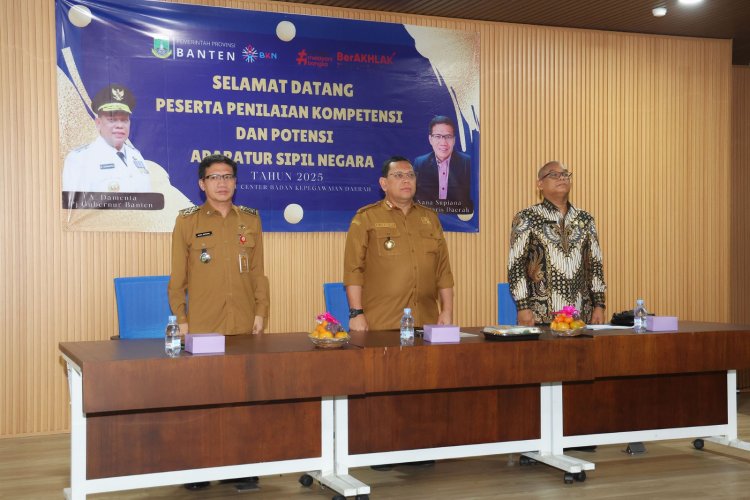 Buka Penilaian Kompetensi ASN Pemprov Banten Tahun 2025, Ini Kata Pj Gubernur Banten