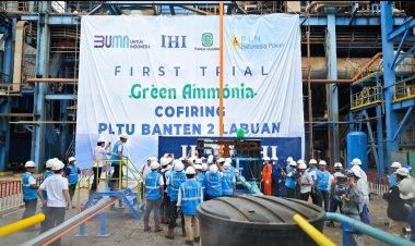 PLN Indonesia Power Lakukan Inovasi Cofiring Green Amonia Di PLTU Untuk Tekan Emisi Karbon, Pertama Di Indonesia