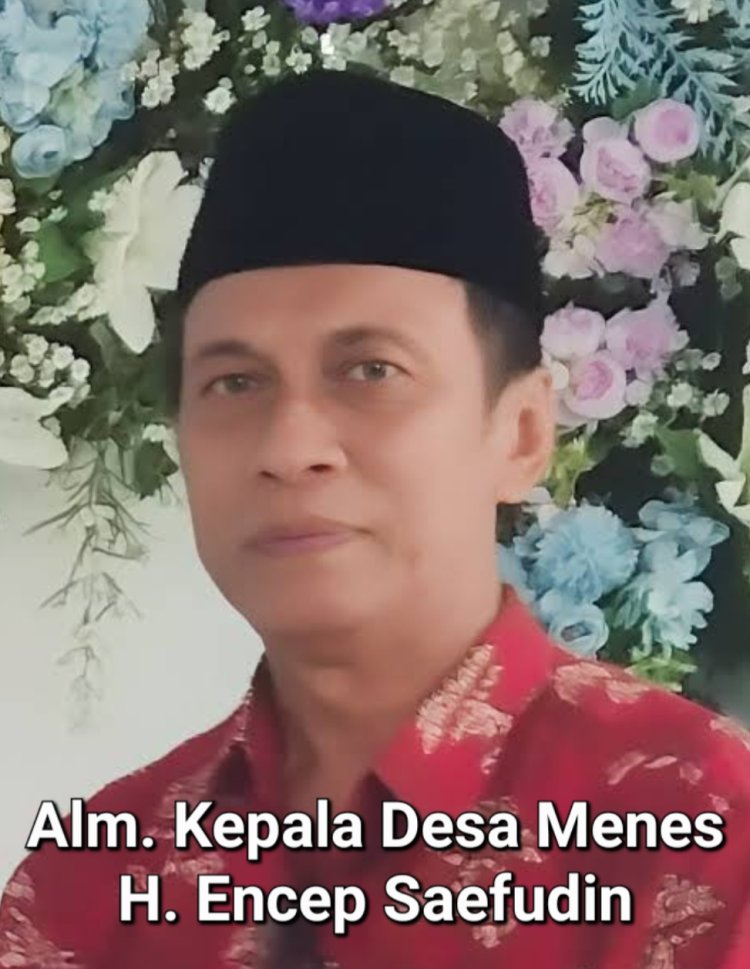 Camat Menes & Apdesi Pandeglang Sampaikan Belasungkawa Atas Berpulangnya Kepala Desa Menes H. Encep Saefudin