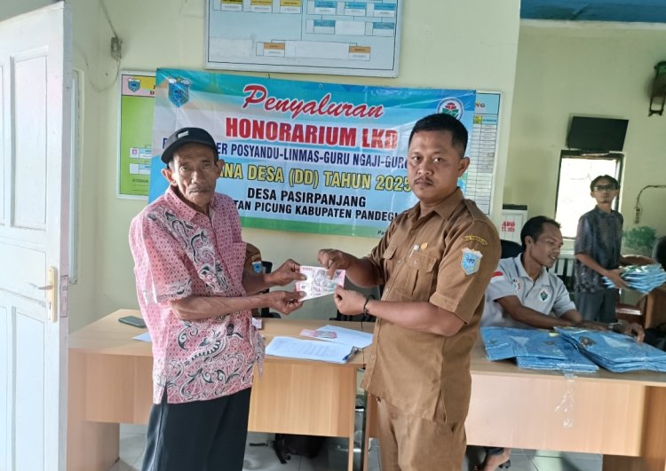 LKD Desa Pasirpanjang Picung, Mendapat Honor Dari DD Tahap 1 Tahun 2025
