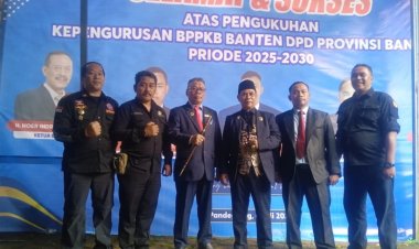 Memperingati HUT Ke-27 Ormas BPPKB, Pengurus Gelar Do'a Bersama & Penyerahan SK DPD Banten