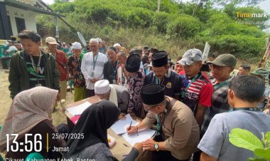 Musa Meliansyah Anggota DPRD Banten Laksanakan Sosper Raperda 2025 Di Kabupaten Lebak