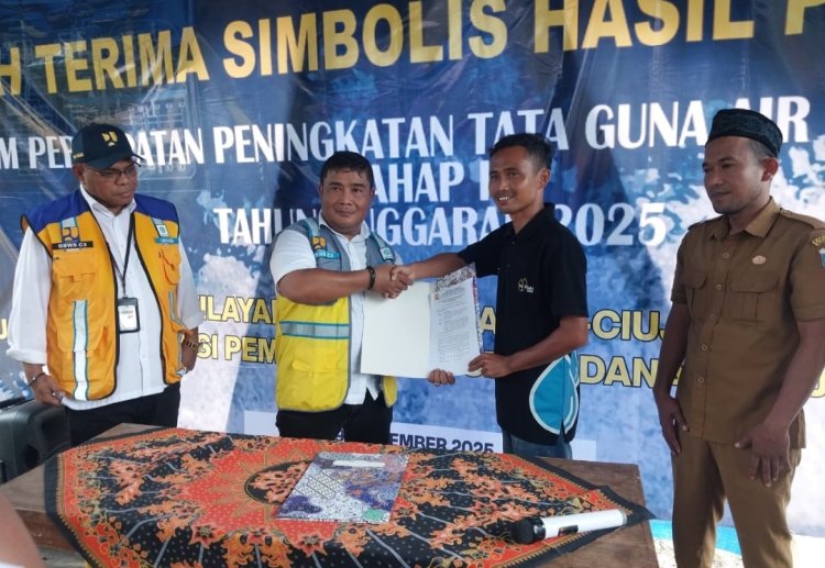 P3A Situ Paler Desa Padahayu Raih Perdikat Terbaik Program P3-TGAI, Ketua P3A Terimakasih Banyak Pak Ahmad Fauzi