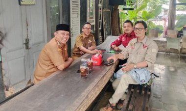 AWDI dan GWI DPC Pandeglang Gelar Ngopi Pintar Bersama DPMPD dan Apdesi, Perkuat Sinergi dan Silaturahmi