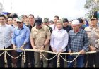 Gubernur Sumsel H.Herman Deru Resmikan Jalan Khusus Angkutan Batubara PT Levi Bersaudara Abadi Di Kabupaten Lahat