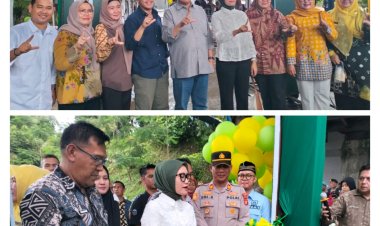 Bupati & Wakil Bupati Lahat Resmi Buka Pasar Ramadhan 1447 H Di Tepian Ayek Lematang,