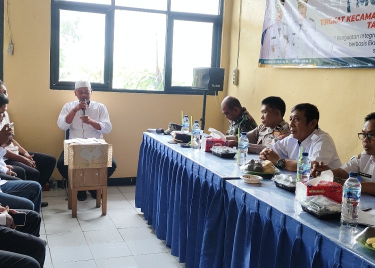 Camat Patia & Kepala DPMPD Buka Acara Musrembangkec Patia Kabupaten Pandeglang Tahun 2027