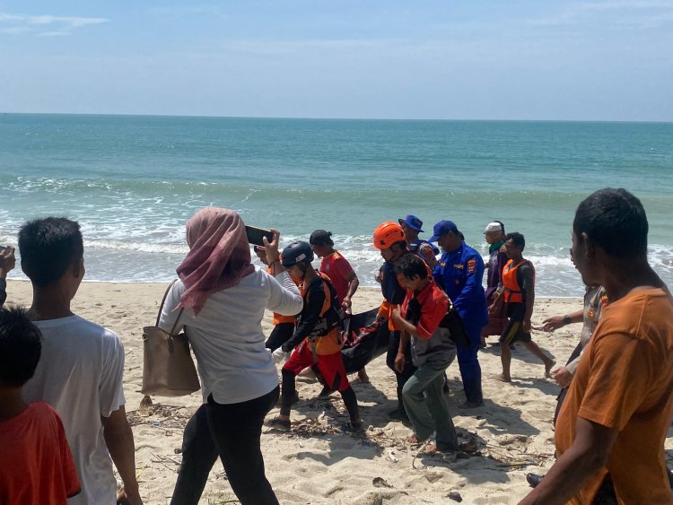 Santri Yang Tengelam Dipantai Sumur Ditemukan
