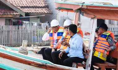 Respons Keluhan Warga, Gubernur Andra Soni Awasi Langsung Normalisasi Sungai Cibanten