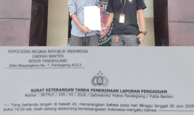 Merasa Dicemarkan Nama Baik, Advokat Moh. Supran, SH, Laporkan Akun FB Maya Septiani Ke Polres Pandeglang
