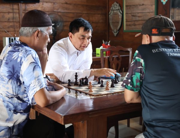 Wagub Banten Apresiasi Pembinaan Catur Rutin oleh Percasi Kabupaten Tangerang
