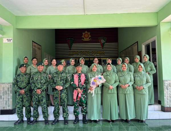 Yonif 515 UTY/9/2 Kostrad Gelar Tradisi Penyambutan Macan Kumbang 47