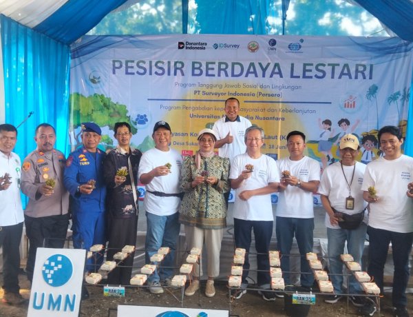 PT Surveyor Indonesia, UMN, dan KABL Luncurkan Program Pesisir Berdaya Lestari di Pandeglang