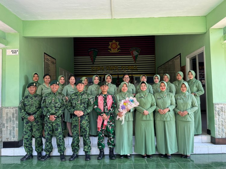 Yonif 515 UTY/9/2 Kostrad Gelar Tradisi Penyambutan Macan Kumbang 47