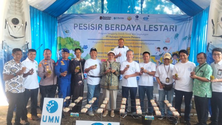 PT Surveyor Indonesia, UMN, dan KABL Luncurkan Program Pesisir Berdaya Lestari di Pandeglang