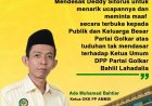 Deddy Sitorus mengalami  degradasi etika kepemimpinan atas tuduhan tak mendasar terhadap Bahlil Lahadalia